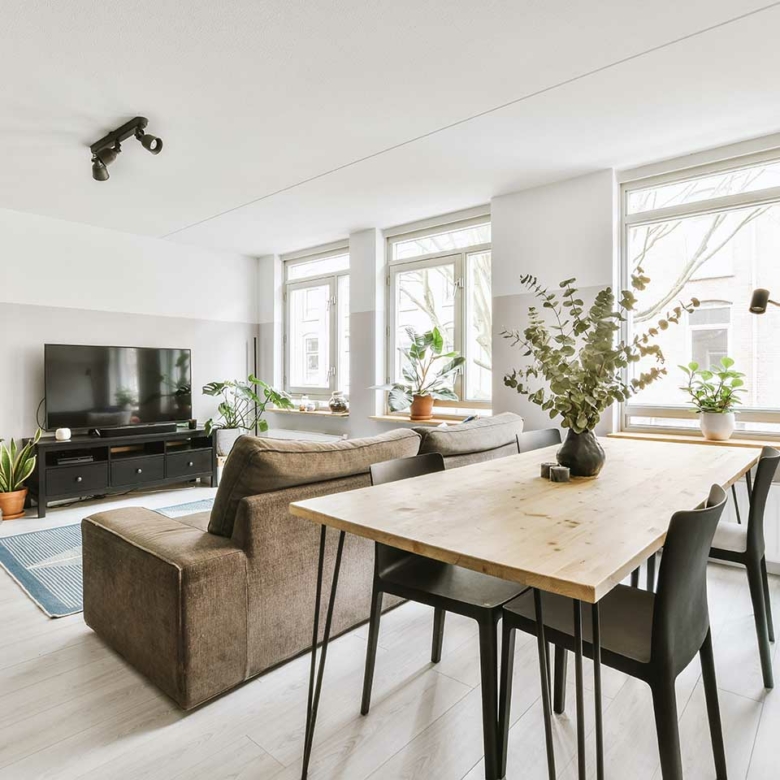 Four-bedroom house with garden