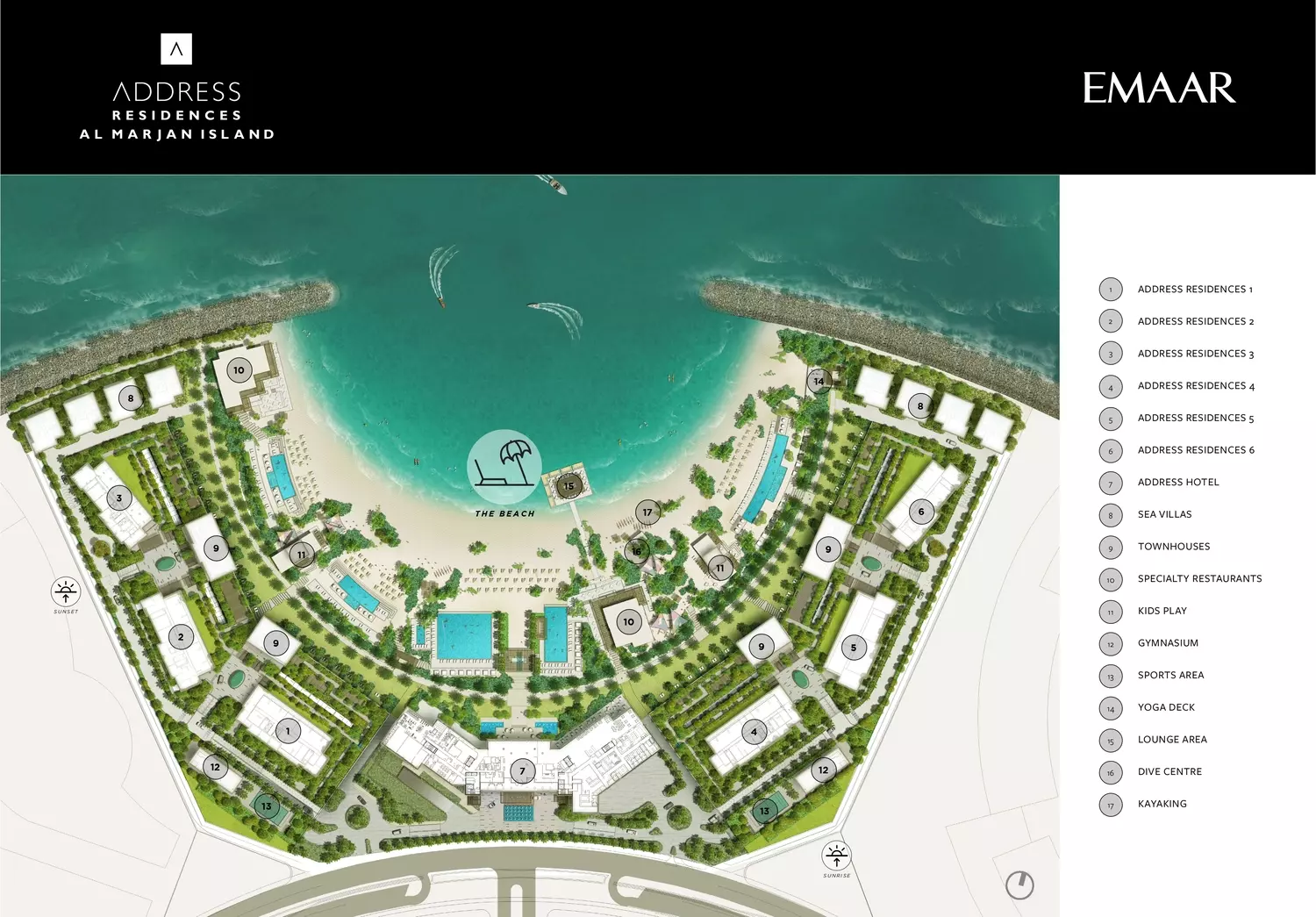 Address Residences Al Marjan Island by Emaar