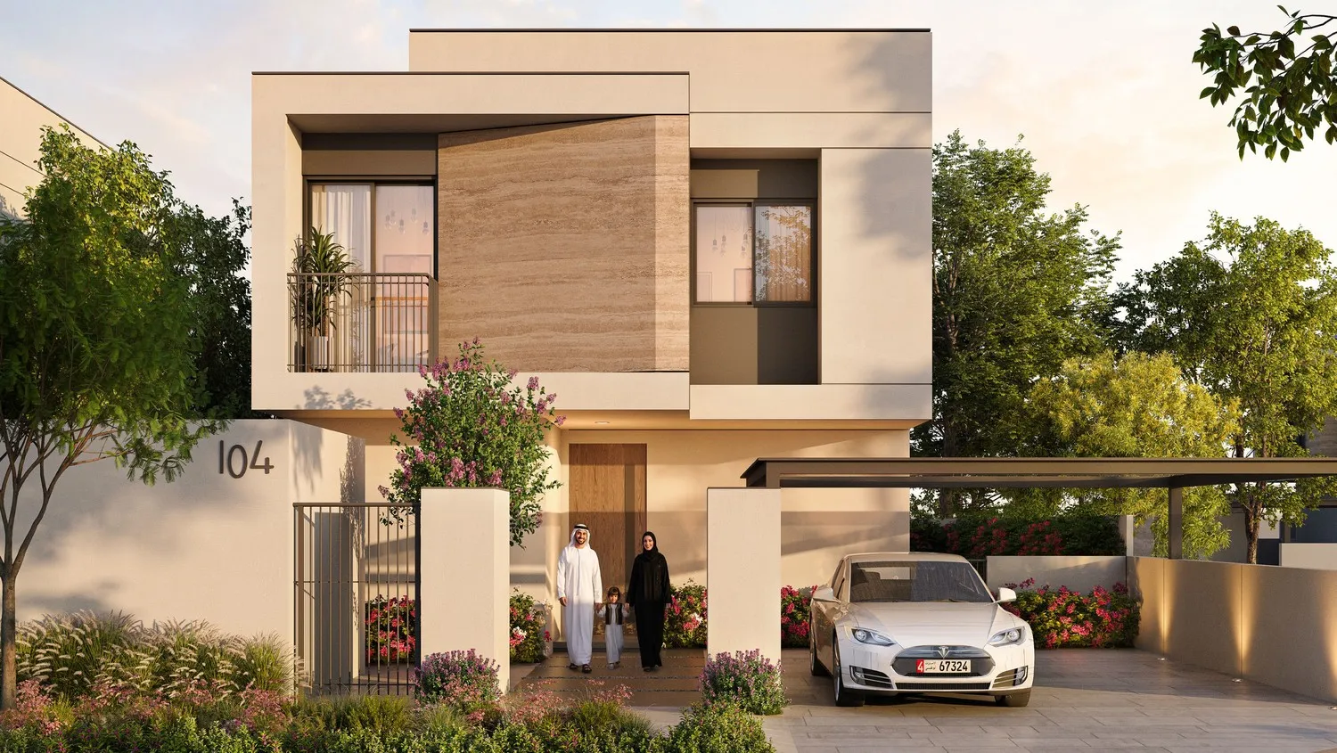 Al Ghadeer Parks by Aldar