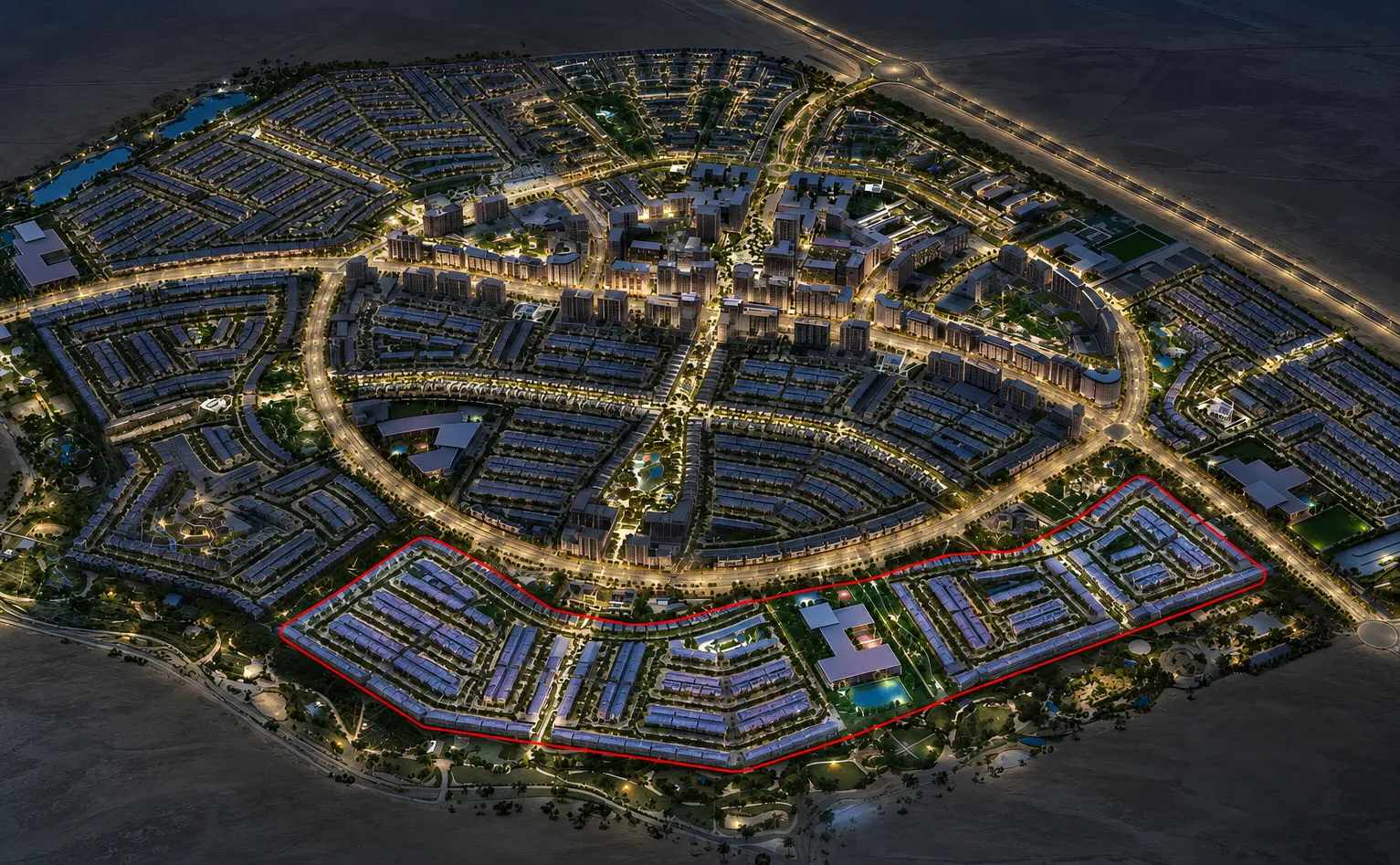 Al Ghadeer Parks by Aldar