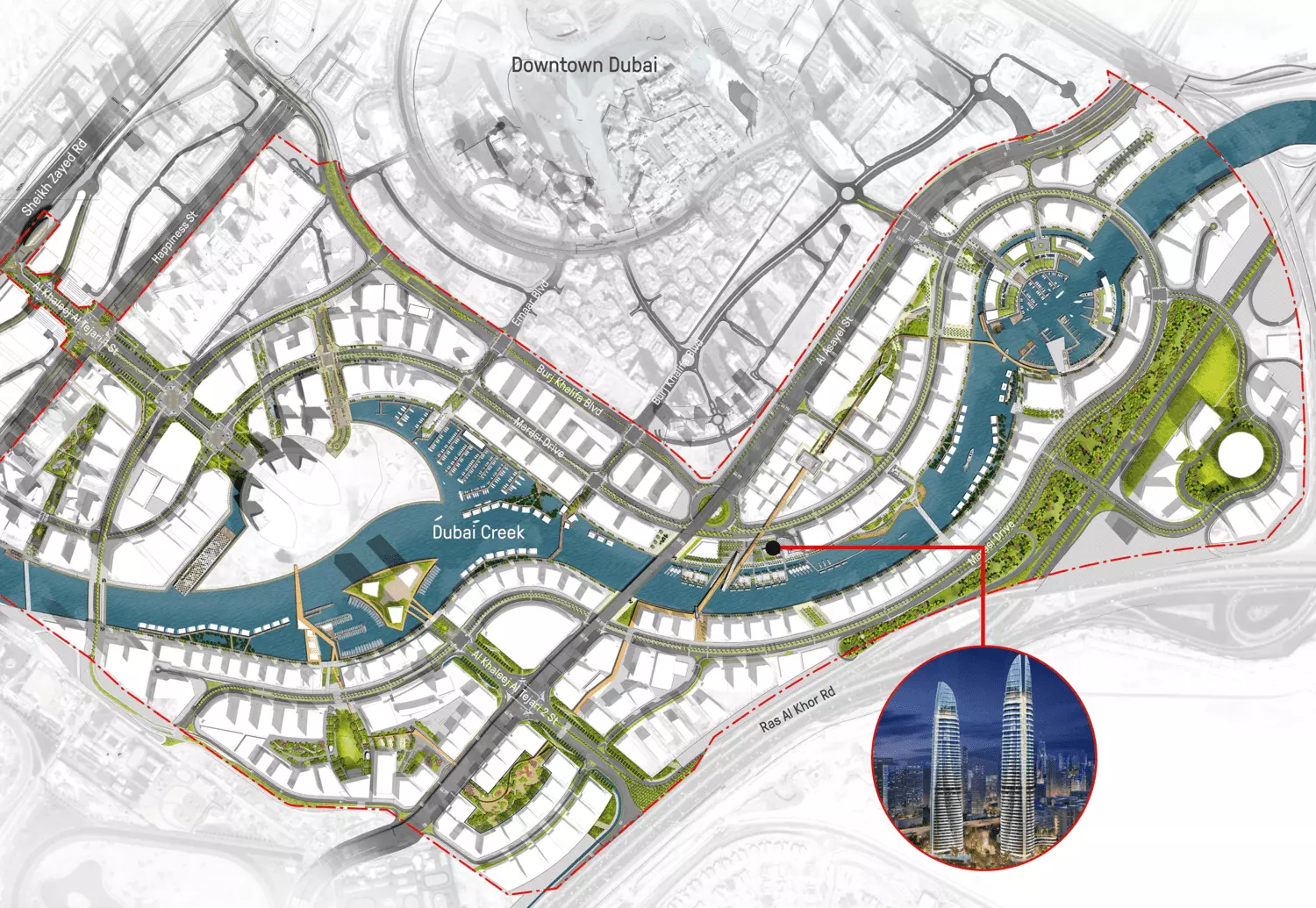 Canal Heights by Damac