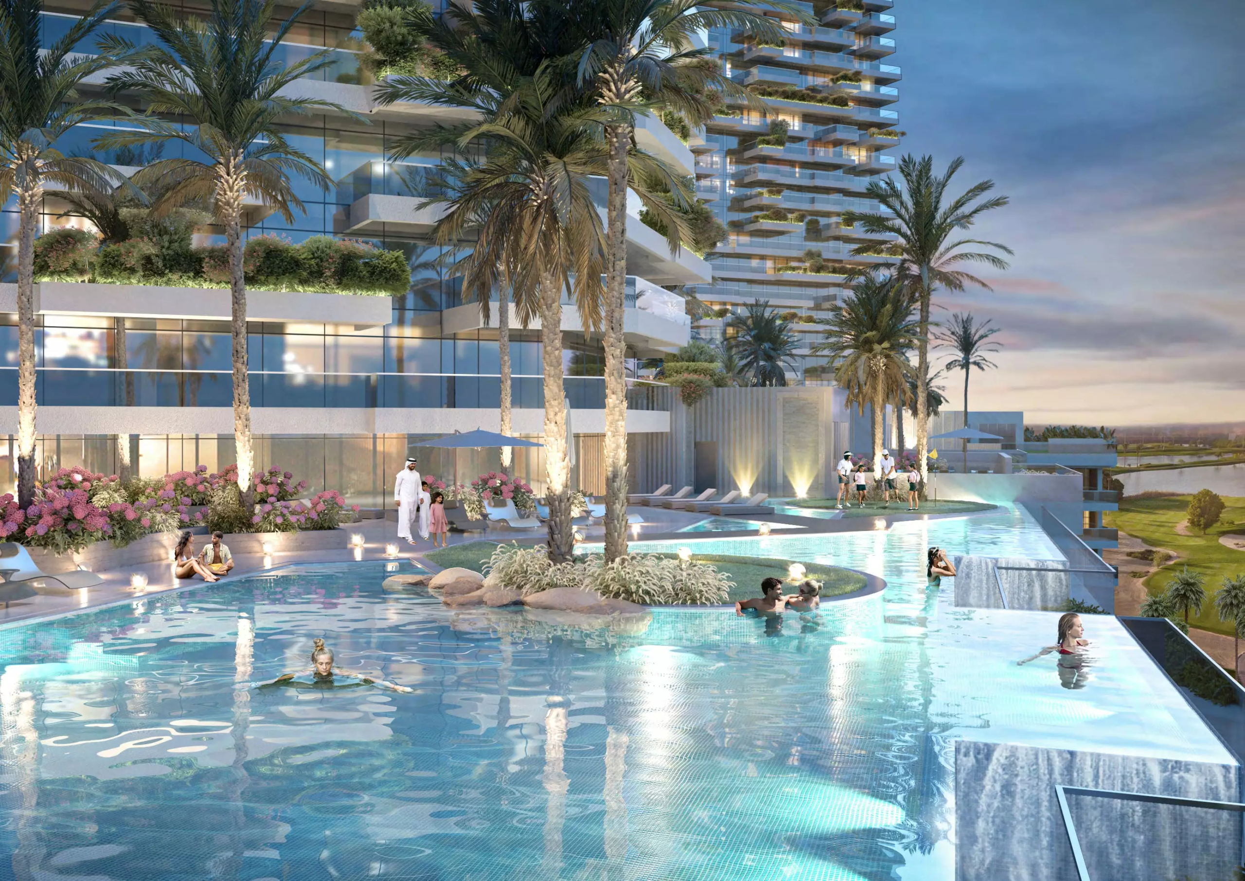 Golf Greens by Damac