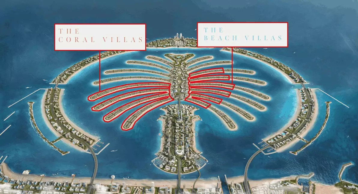 Palm Jebel Ali Villas – The Beach & Coral Villa Collections (Frond F)